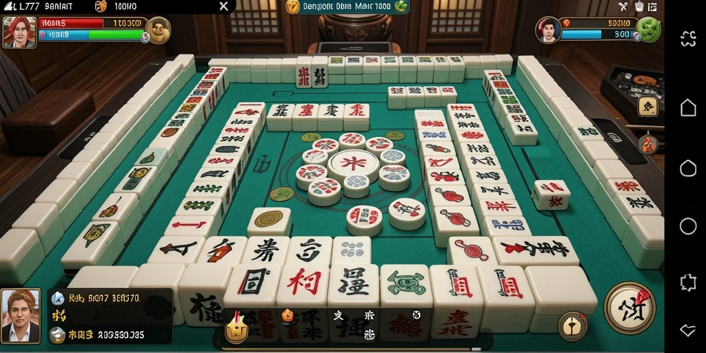 Tampilan dinamis gameplay Mahjong di L777 yang menantang.