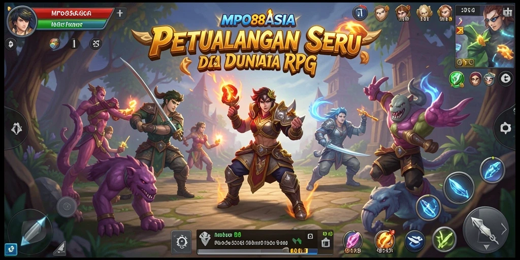 Tampilan gameplay MPO88ASIA yang menakjubkan dan menegangkan.