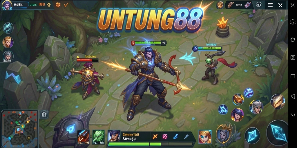 Tampilan menarik dari gameplay UNTUNG88 yang mendebarkan.