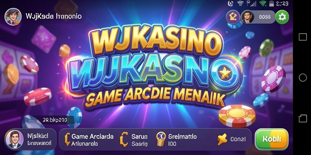 Tangkapan layar utama dari gameplay Arcade WJKASINO yang seru.
